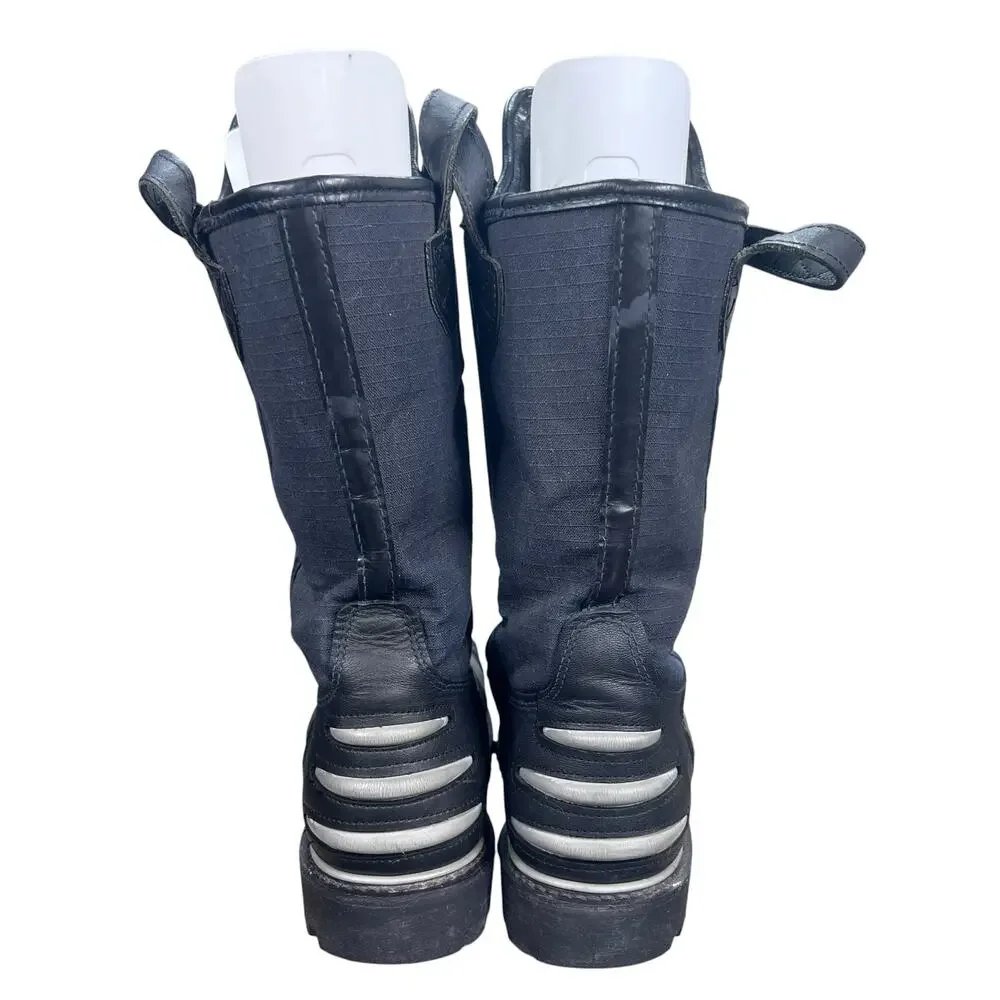 Pro Warrington by Honeywell 5006SG Firefighter Steel Toe Bunker Boots Size 10 E